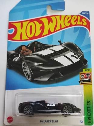 Mattel hotwheels Mclaren Elva (black)
