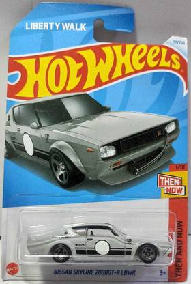 Toptoysindia Hot Wheels 2024 Mainline Nissan Skyline 2000GT R LBWk