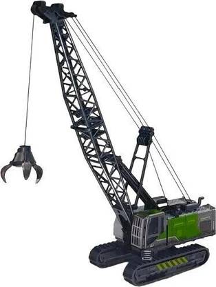 SHIPEASE Long Crane Excavator Construction Trucks Rotate by 360 Degree JCB Toy Loader JCB