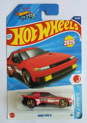 HOT WHEELS HW J-IMPORTS 4/5 HAKO TYPE D TOY CAR