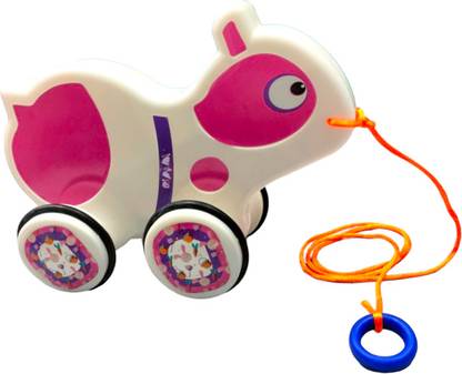 SABIRAT Wobbly Walker, Pull Along Toy For Kids, Push, Pull, Drag...Enjoy, Chiming Sound