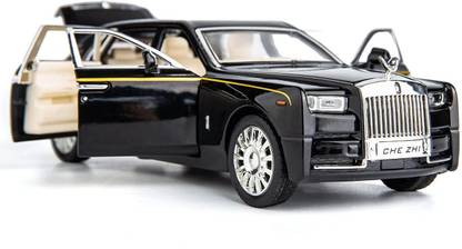 Zuuluzrs Rolls Royce Phantom Metal Car 1/32 Scale Pull Back Toy Diecast Toy Cars