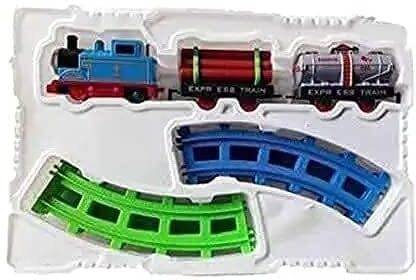 Wild Panda Small Push Along Thomas Train Engine for Children Train with Track Kids 5 Years