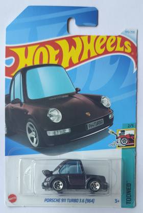 HOT WHEELS TOONED 2/5 PORSCHE 911 TURBO 3.6 [964] TOY CAR
