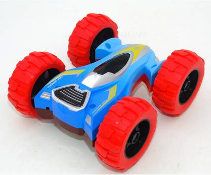 SANJARY Double Side Powered friction Toy Car Pack of 1 Color May Var