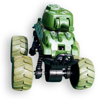 SaDhruv Retail New Mini Monster Battle Tanks (Push and Go Powder 4WD) One Tanks for kids