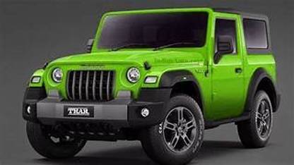 LTX Mahindra Thar Diecast Toy Car with Openable Doors 1:36 Scale 5