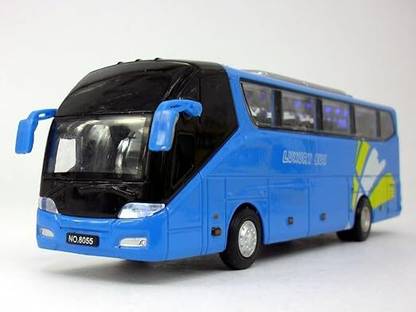 calyxia tourist travel bus with open door Die Cast bus Vehicles toy