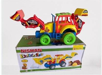 Integrity Big Bulldozer Toy for Kids | Unbreakable Friction Powered Toy