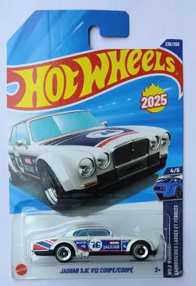 HOT WHEELS WILD WIDEBODY 4/5 JAGAR XJC V12 COUPE TOY CAR