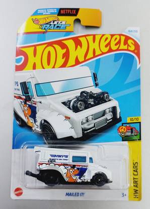 HOT WHEELS C4982 Mailed IT 10/10 HW ART CARS 164/250