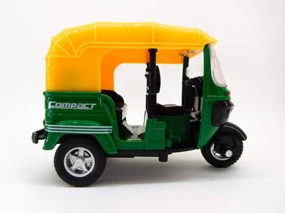 Zuuluzrs Rickshaw Mini Rickshaw Toys Pullback The Auto For Move It Forward
