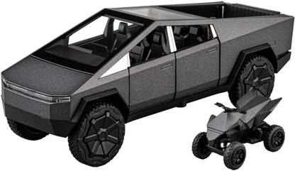 Skstore 1:32 tespick truck motorc model sound and light pull back Huili Sound Effect