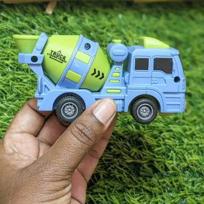 party wow friction Ready Mix Concrete TRUCK Model toy for boys & girls (pack of 1)