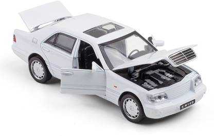 DEZICON ECOM 1:24 Lifang1901-400 Mrces-Bnz S320 Withe