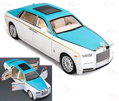 Toyco 1:32 Scale Alloy DieCast Royce Phantom Car Toy for Kids (Open Door & Pull Back)