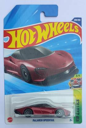 HOT WHEELS C4982 HW EXORICS 5/5 MCLAREN SPEEDTAIL TOY CAR