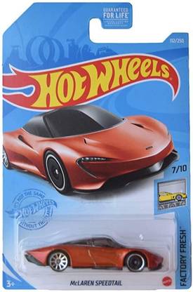 Mattel hotwheels Mclaren Speedtail (orange)