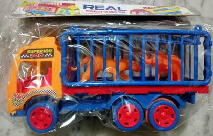 SOPALI Zoo bus for animals plastic toy door opener