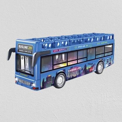 deoxy Plastic 1/43 Bus Model Zinc Alloy Model Bus