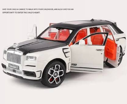 Devdhan 1 :24 Rolls Royals Cullinan Mansory SUV Diecast Car Metal Car Toy Light & Sound