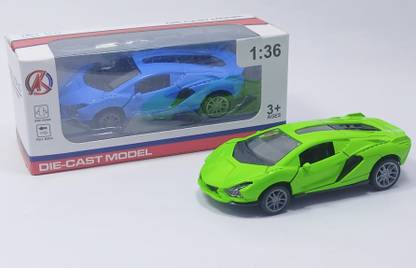 vk's METAL LEMBO MODEL CAR TOY DOOR OPEN