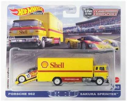 Mattel hotwheels PORSCHE 962 TEAM TRANSPORT