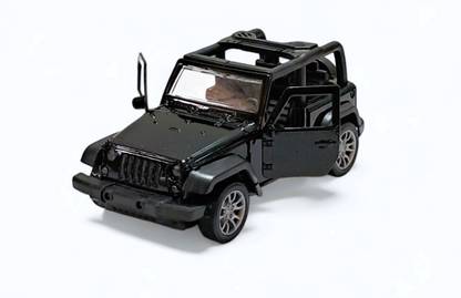 BIGMET 0039 KAALI THAR (OPEN) METAL DIE CAST PULL BACK TOY