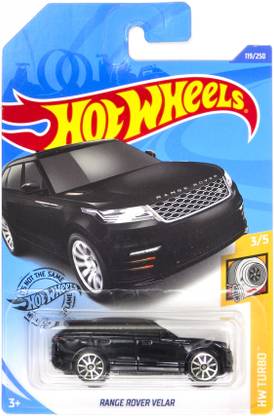 Mattel hotwheels Range rover velar (black) pack of 1