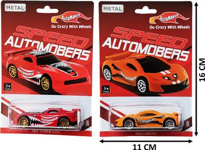AUTOMOBER DIE-CAST SINGLE PACK COMBO (MACLARENN AND SRT VYPER GTA)