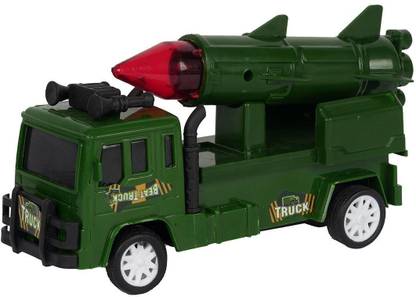 asian Rocket Launcher Army Military Truck Toy – ISI Certified Friction 15c
