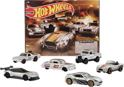 HOT WHEELS Zamac Multipacks of 6 Toy Cars, Gift for Kids & Collectors