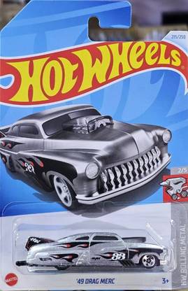HOT WHEELS '49 DRAG MERC (HW ROLLING METAL) DIE-CAST TOY CAR
