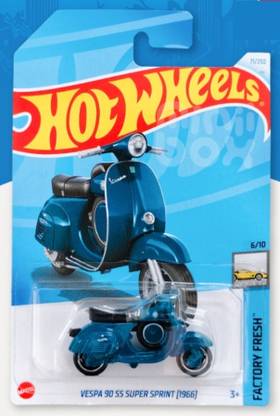 HOT WHEELS VESPA 90 SS SUPER SPRINT [1966] DIE-CAST TOY VEHICLE