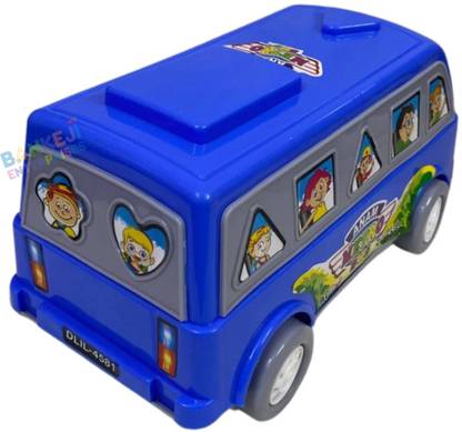Banke Ji Enterprises Friction Powered Metro Bus Toy | Go Crawling Toy Push & | Vehicles Toys For Kids