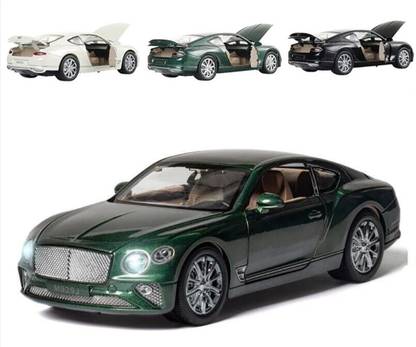 PLAYMIPOPS Die-Cast Zinc Alloy 1:24 Scale Bentlley Continental GT Coupe with 4 Openable Doo