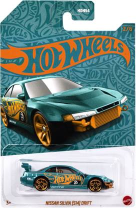HOT WHEELS 1:64 Scale Die-Cast Vehicle Nissan Silvia (S14) - Drift