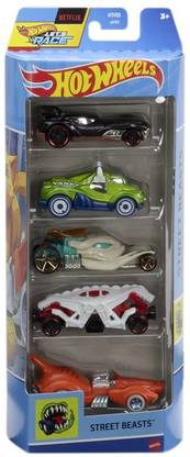 HOT WHEELS HW 5 Car Gift Pack (Street Beasts HTV55)