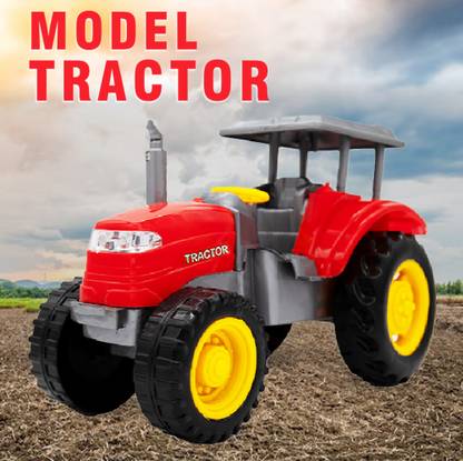 Toy Bharat Free Wheel Model Tractor |Push and Go Toy |Free Wheel Toys| Toy Gift