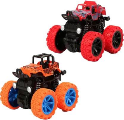 KAVANA Bump & Go Pull Back Friction Control Car Toys for Kids & Boys