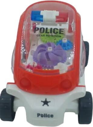 RAGVEE 09 Future Police Stunt Car Toy With 3D Lights & Music