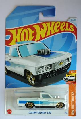 HOT WHEELS HW HOT TRUCKS 6/10 CUSTOM 72 CHEVY LUV 2024 EDITION