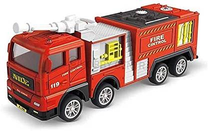 Just craft Fire rescue truck play vehicles fire truck fire engine toys for kids (Pack of 1)