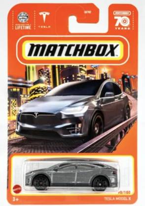 MATCHBOX TESLA MODELX DIECAST TOY VEHICLE 1 PIECES