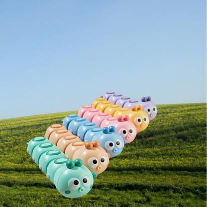 CountryLink Movement Toy - Cute Cartoon Caterpillar Fun Learning(pack of 2)