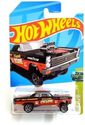HOT WHEELS HW Gassers 65 Mercury Comet Cyclone 1:64 Scale (Black)