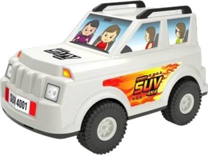 YUIOP - SUV 007 Car Toy for Kids - Pull Back Vehicle Toy - Fun and Engaging