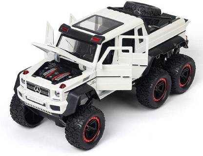 KTRS 1:22 AMG G63 6x6 Alloy Car Model Sound And Light Modified Off-Road Simulation