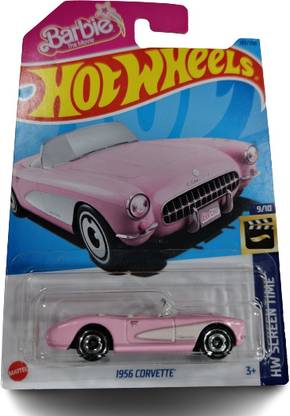 HOT WHEELS 1956 Corvette 9/10 HW Screen TIME 183/250 Die Cast Car New Edition
