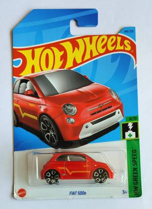 HOT WHEELS HW GREEN SPEED 8/10 FIAT 500e 2023 EDITION